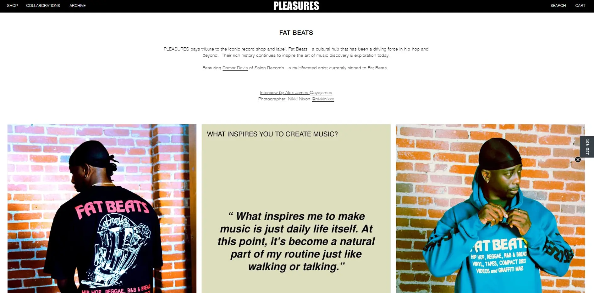 Pleasures